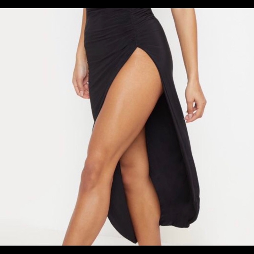 New Pretty Little Thing High waisted midi skirt